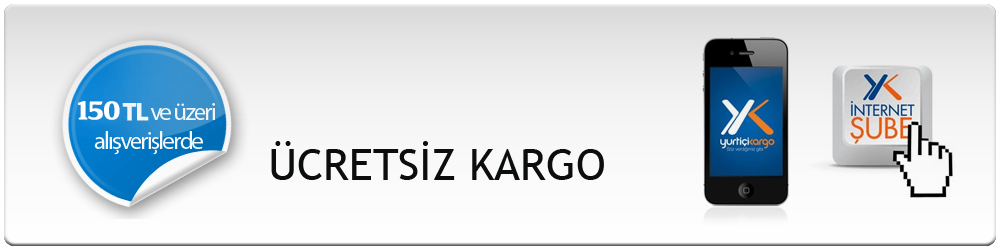 150 TL Üzeri Ücretsiz Kargo