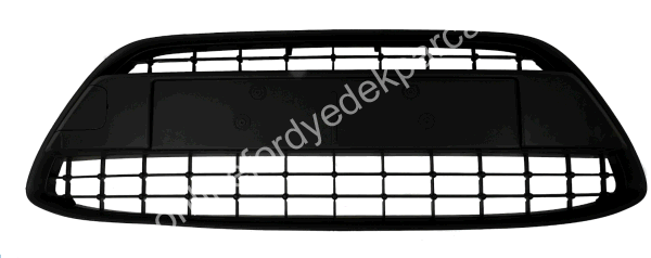 Fiesta 2008 - 2012 Arası Ön Tampon Panjuru Trend Siyah İthal 8A61 17B968 AC52CT