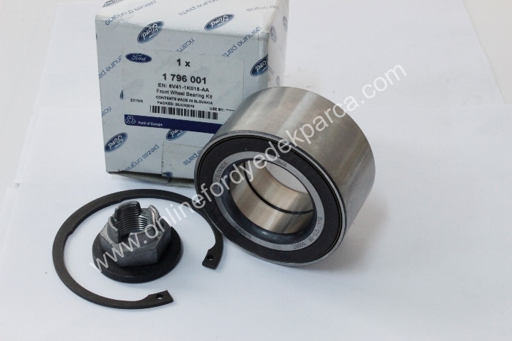 Focus / C-Max / Kuga / Yeni Connect Orijinal Ön Teker Porya Bilya Aks Somun Kit (8V41 1K018 AA)