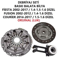 Luk - FORD FİESTA-FUSION-COURİER DEBRİYAJ SETİ (BASKI BALLTA BİLYA) 8V21 7C623 DA