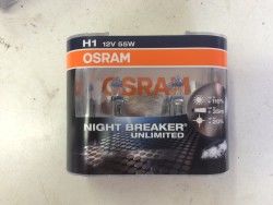 H1 OSRAM Ampul - Night Breaker Unlimited Çift