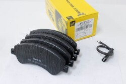 KALE - Transit 2006 - 2013 Arası V347 <br> Önden Çeker Ön Fren Disk Balatası Fişli - 6C11 2K021 B1E