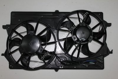 Fan Motoru Çiftli <br> 98AB 8C607 EL